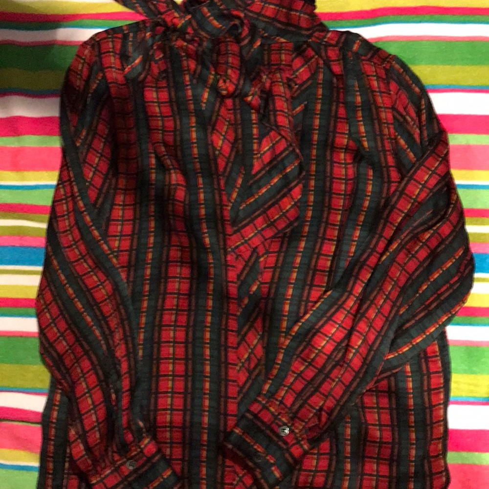 Silk Saint Laurent rive gauche blouse